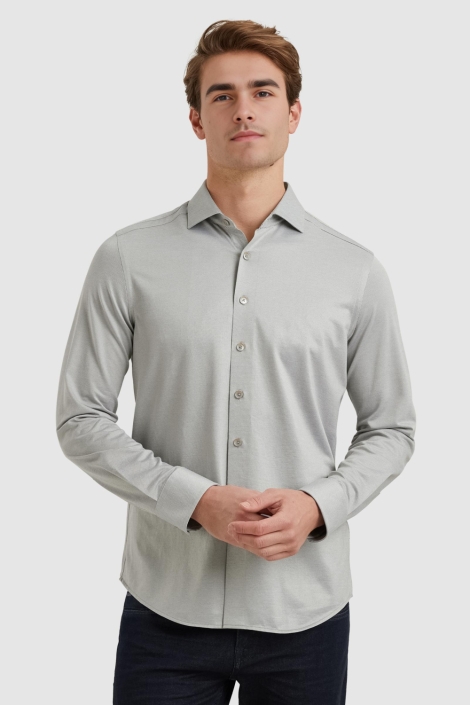 Vanguard long sleeve shirt oxford jersey